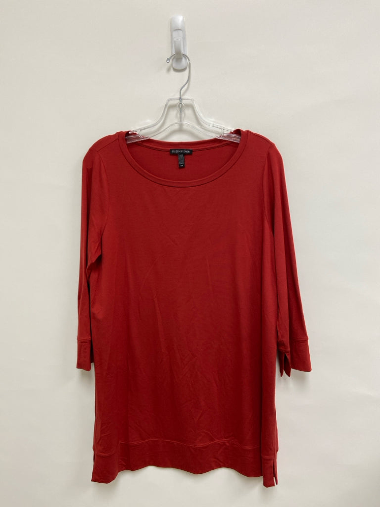 Eileen Fisher Size S Terra Cotta Tunic Ladies Top
