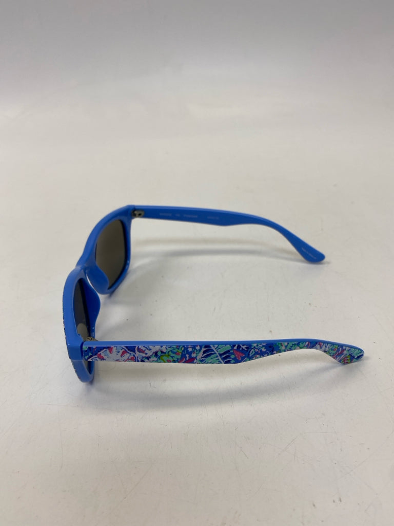 LILLY PULITZER Blue Multi Color Sunglasses