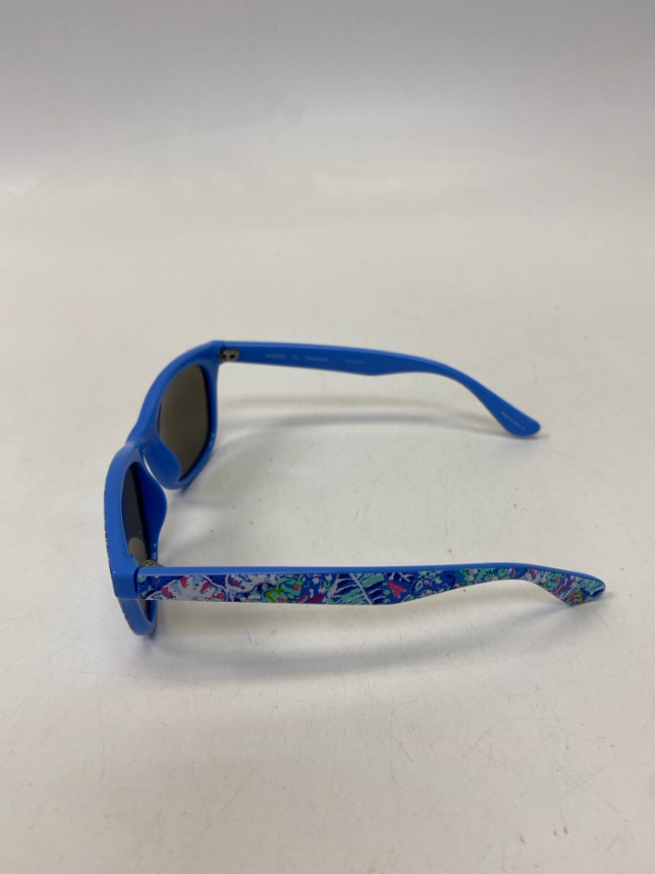 LILLY PULITZER Blue Multi Color Sunglasses