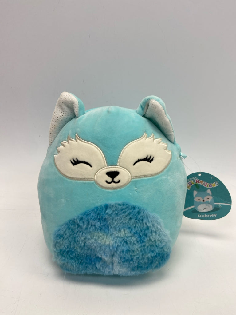 NWT Squishmallows Aqua White Stuffed Animal