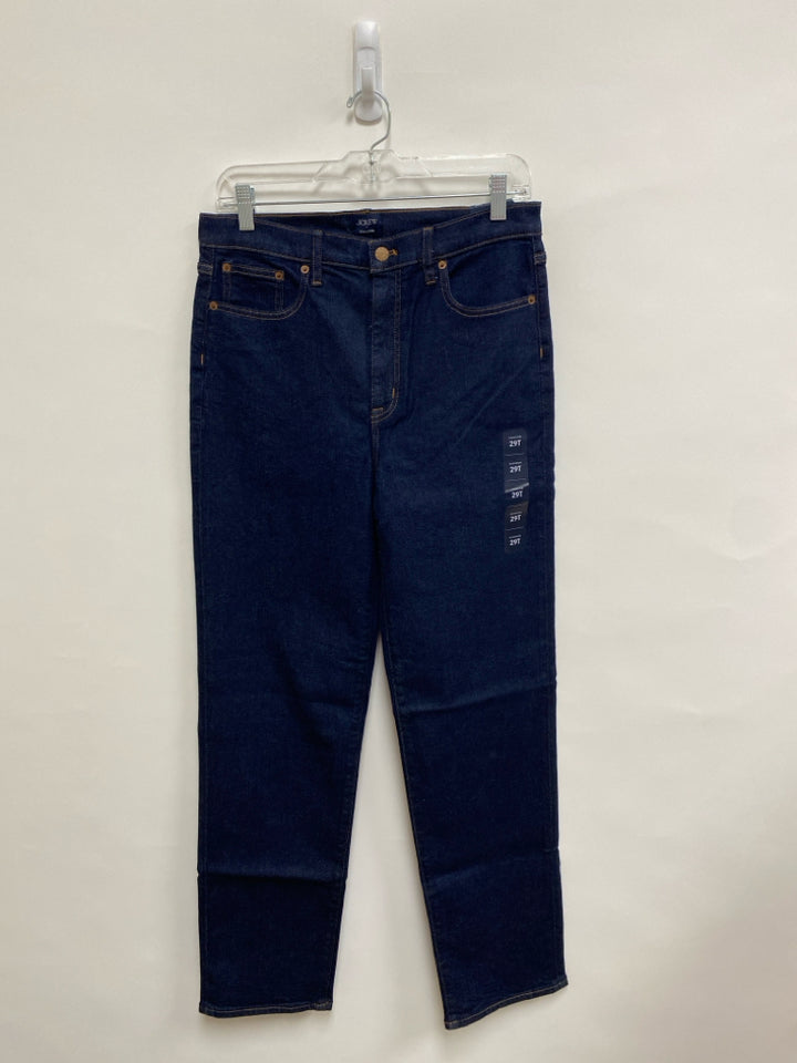 NWT J Crew Size 29 Dark Blue Denim Ladies Jeans
