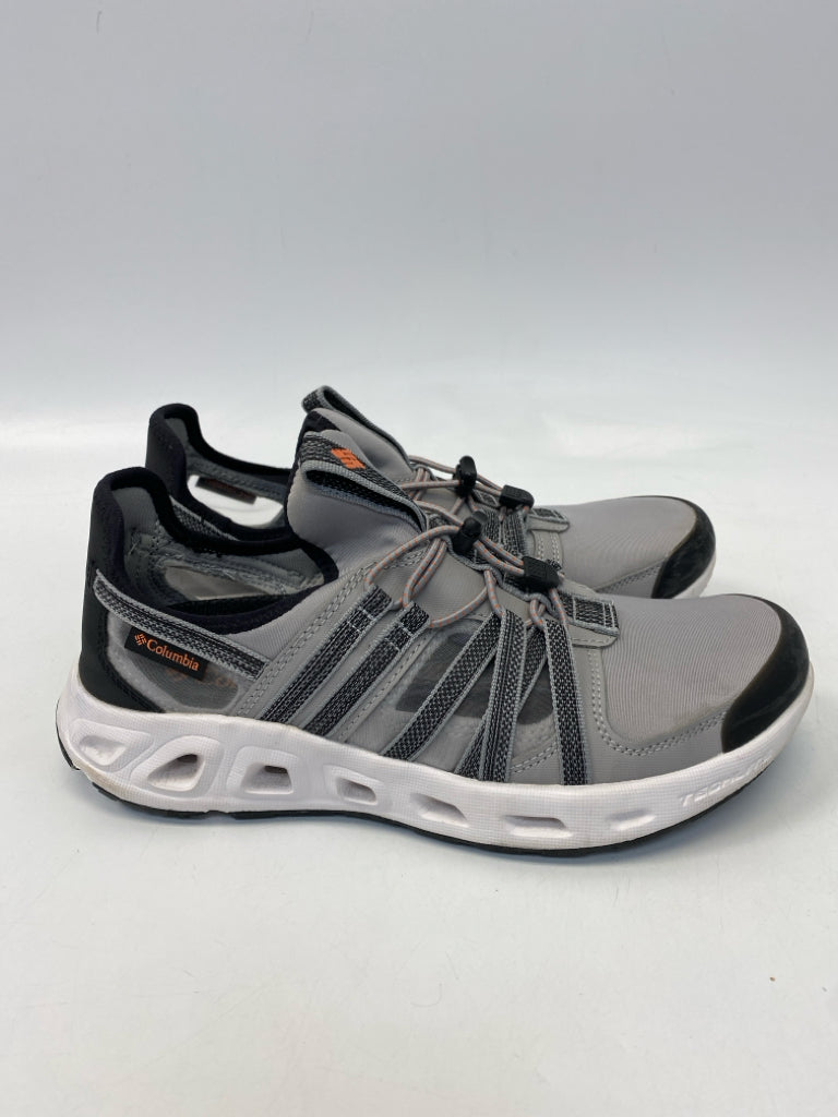 Columbia Size 8.5 Gray Black Men&