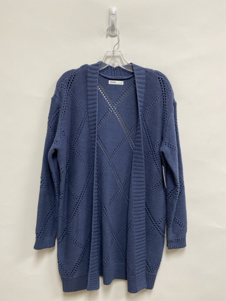 NWT Sonoma Size SP Blue Drape Petite Sweater