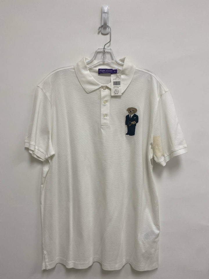 NWT Ralph Lauren Size XL White Cotton Ladies Dress