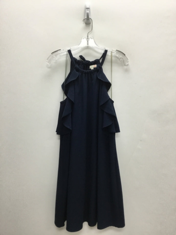 Size M Ruffles Sleeveless Ladies Dress