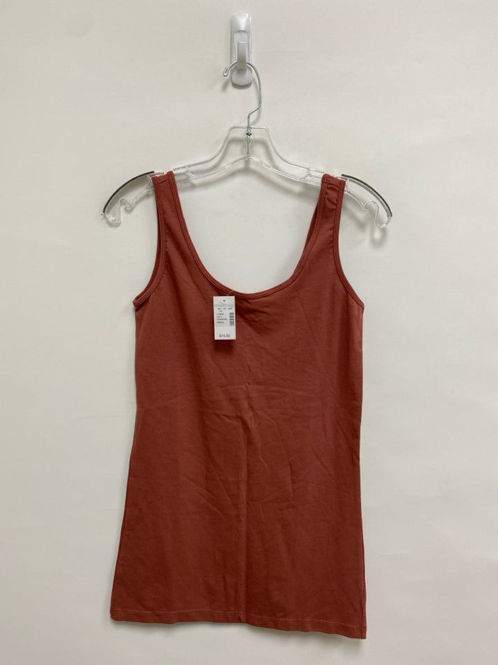 NWT maurices Size S Dusty Terra Cotta Tank Ladies Top