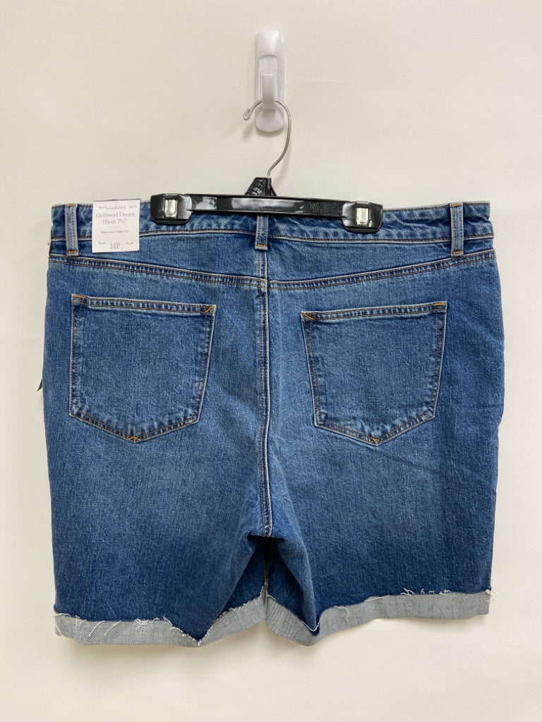 NWT Talbots Size 14P Faded Denim Petite Shorts