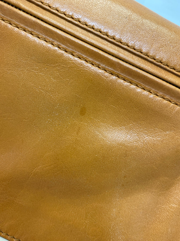 Tory Burch Brown Tan/Cream Beaded Handbag