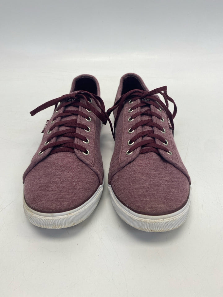 Vans  Size 9 Plum Lace-up Sneakers