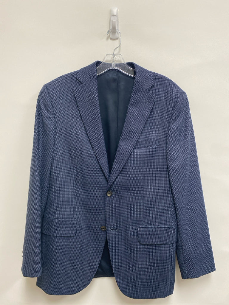 Cremieux Size 38S Navy Gray Men&