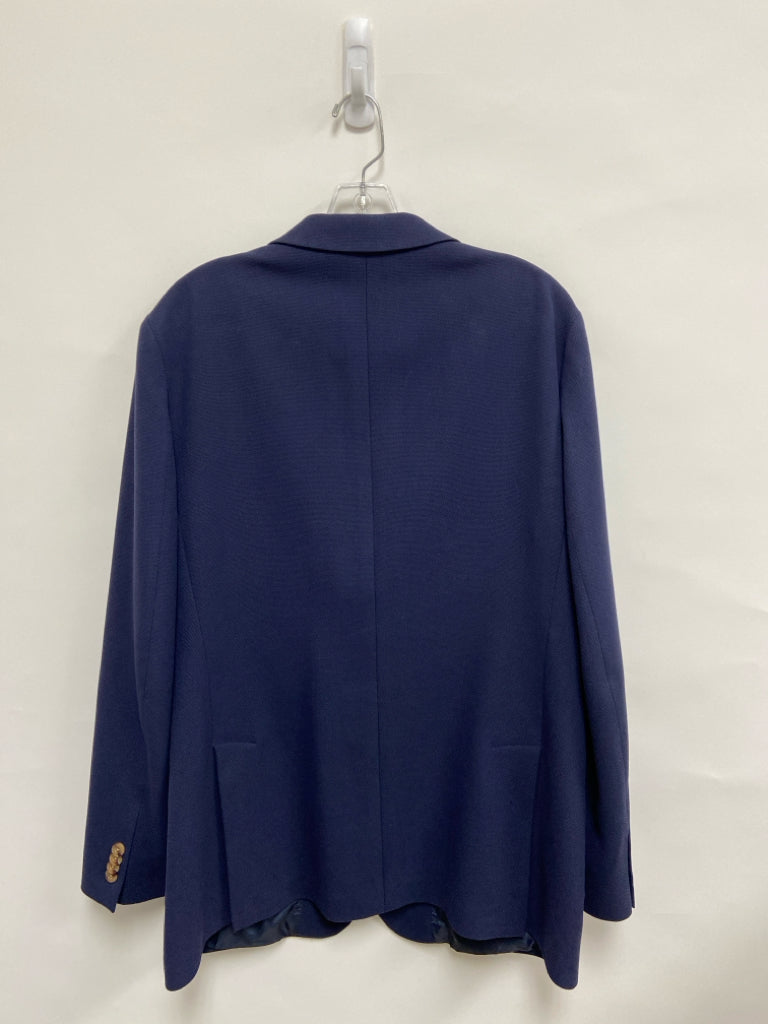 Biltmore Size 42L Navy Button Up Men&