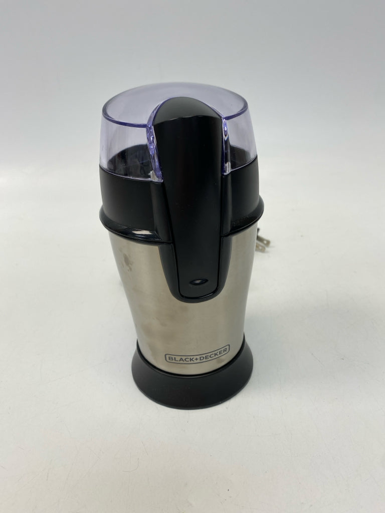 Black and Decker Silver Black Coffee Maker
