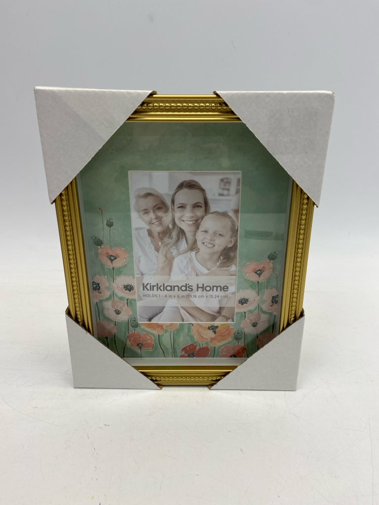 NEW Kirkland Gold Green/Coral Frame
