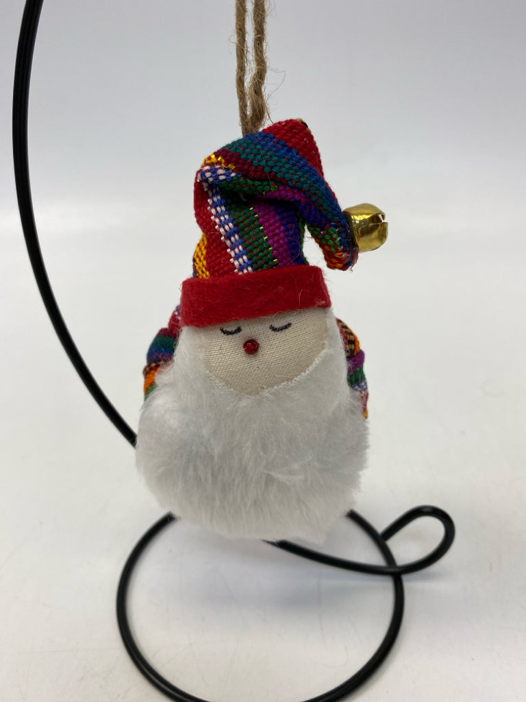 White Multi Color Stuffed Ornaments