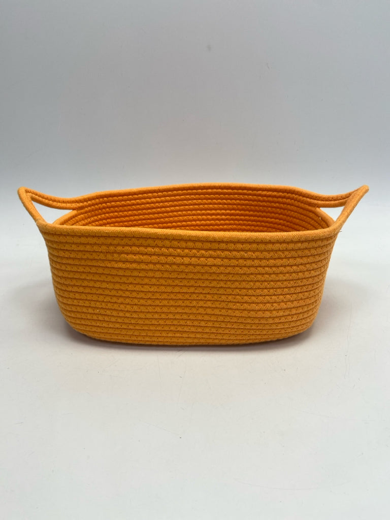 Orange Rope Basket