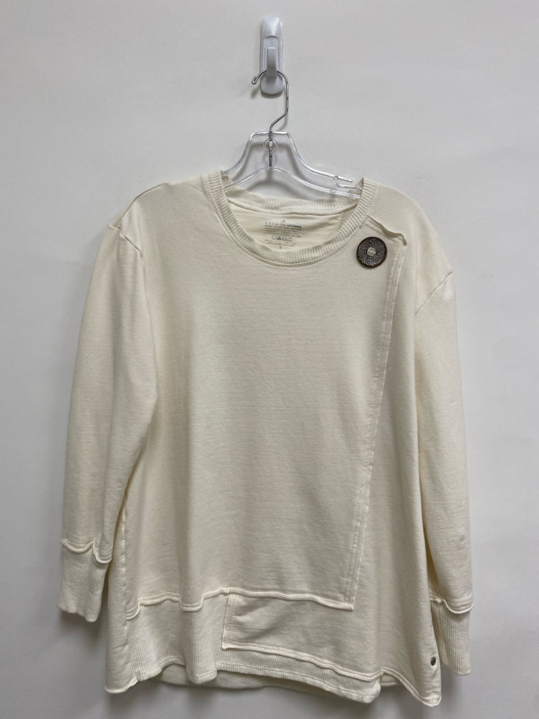 Neon Buddha Sage Cream Ladies Top
