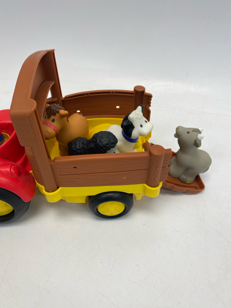 Fisher Price Red Brown Little People Misc. Toy