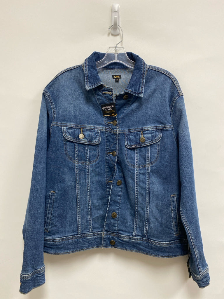 NWT Lee Size XL Blue Denim Ladies Jacket