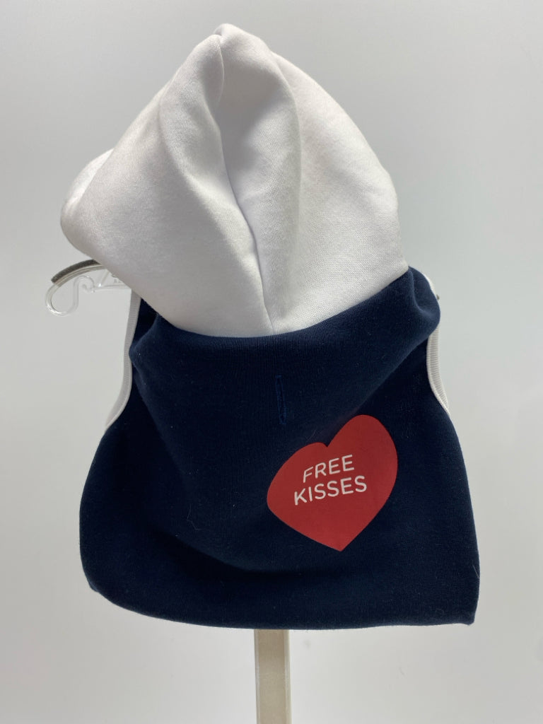 White Navy Pet Clothing