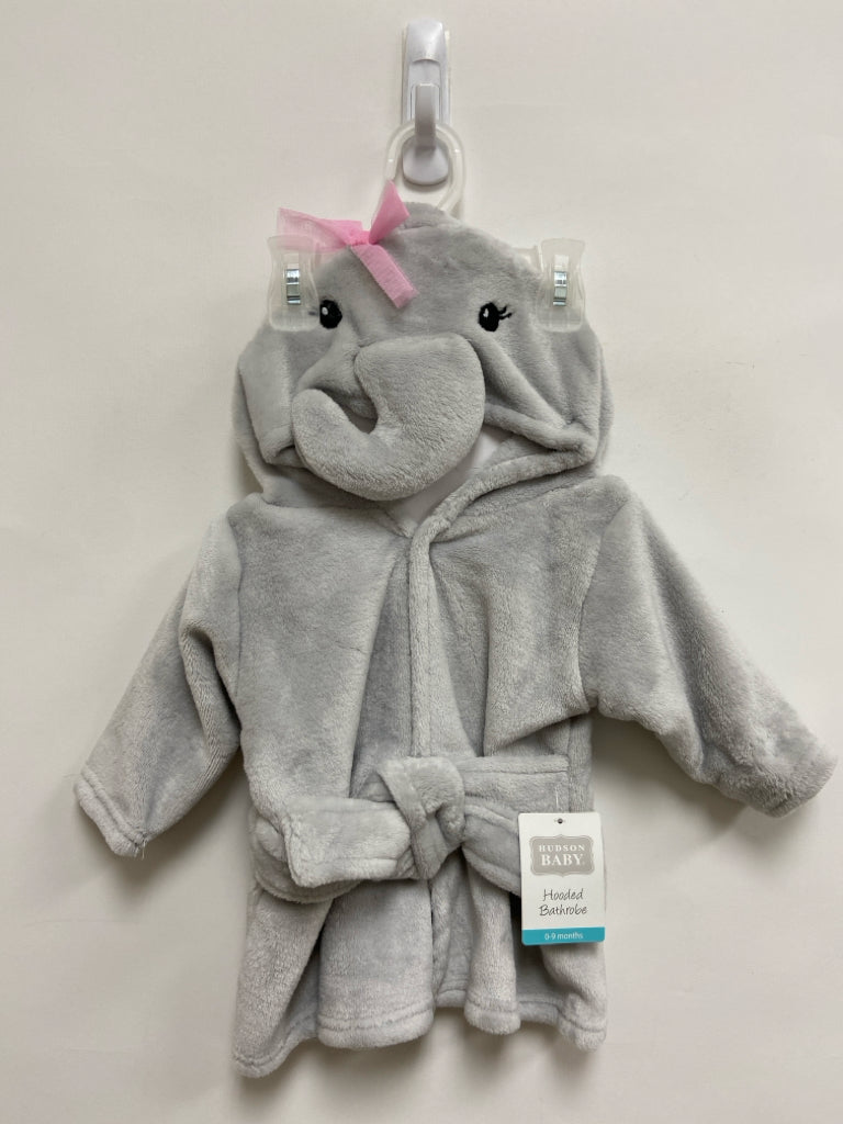 NWT HUDSON SIZE 0-9M Gray Elephant(s) Girl&