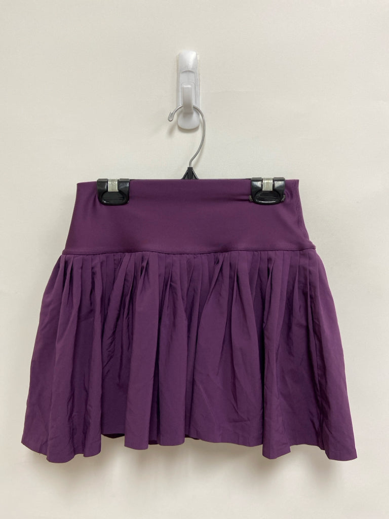 alo Size S Purple Athletic Skort