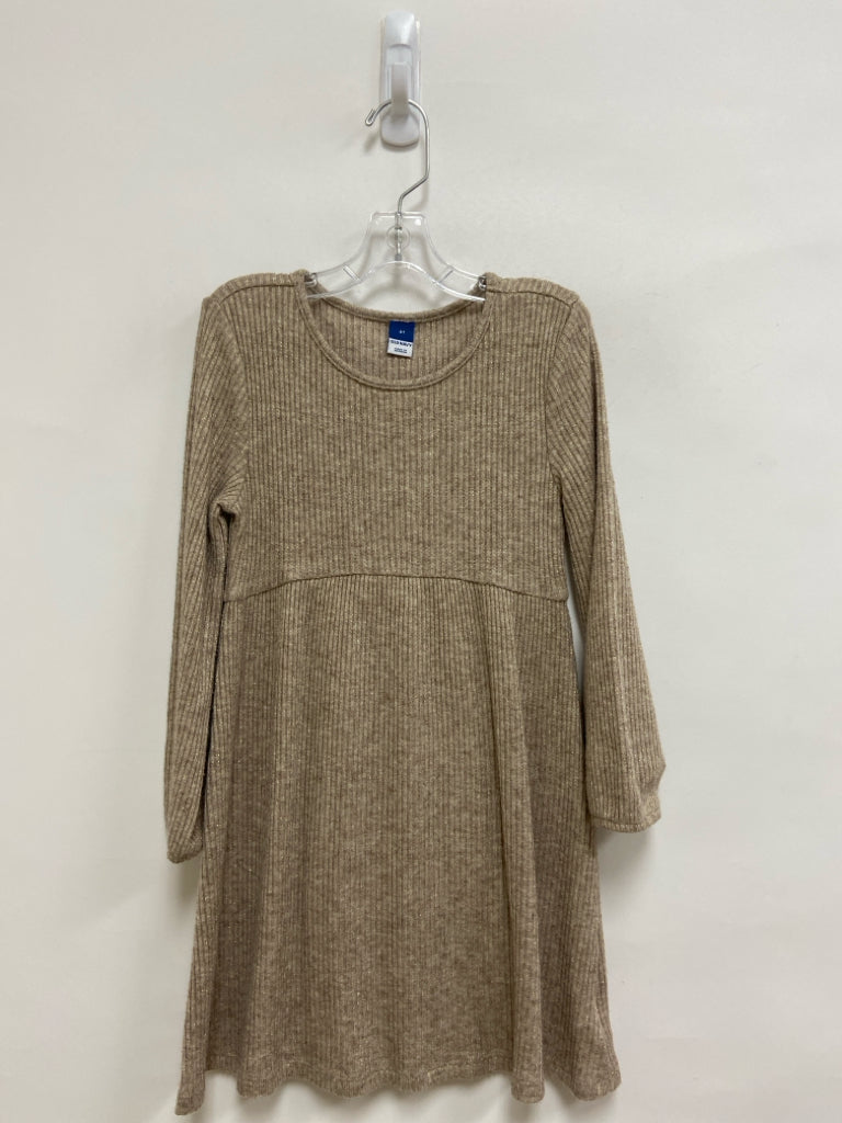 Old Navy SIZE 6T Tan Gold Sparkle Girl&