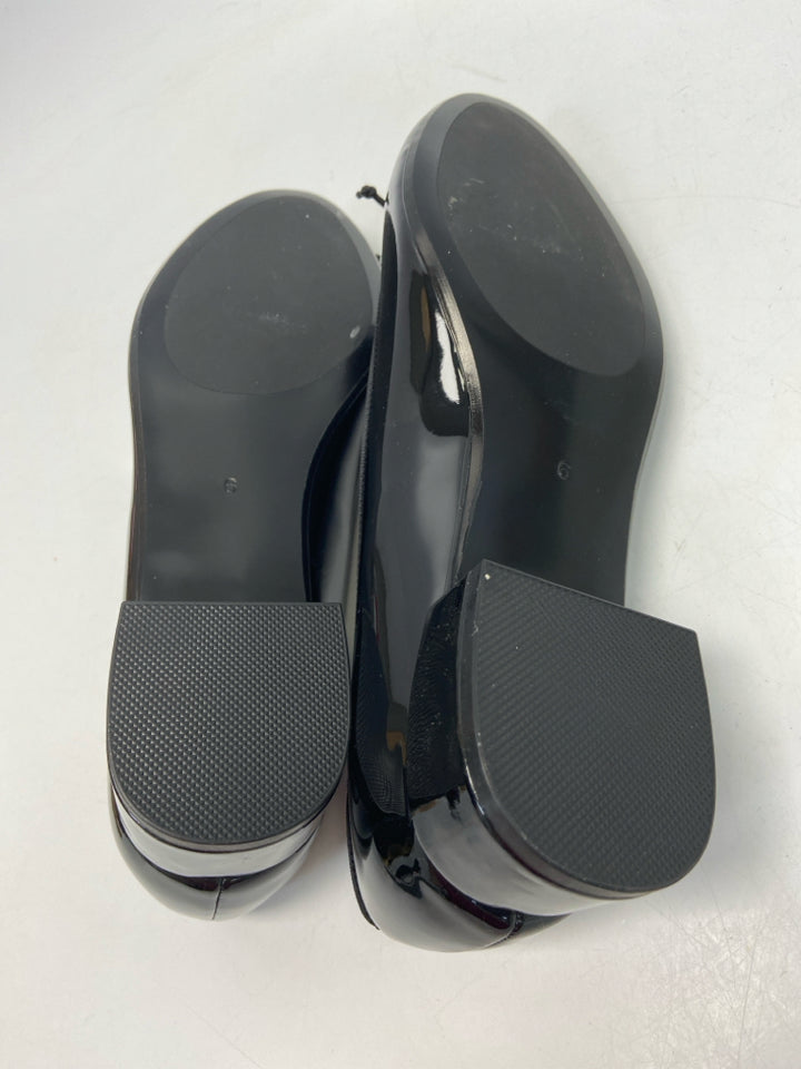 NWOT  Hotter Size 6 Black Bow(s) Patent Heels   (US Size 8)