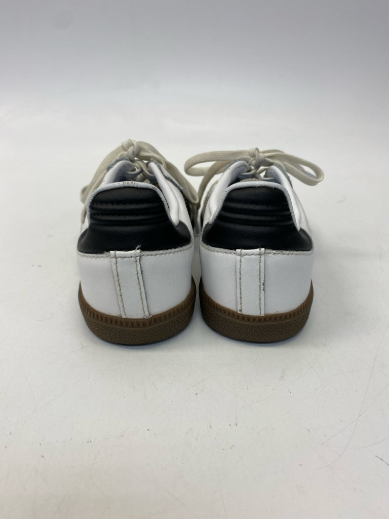Adidas SIZE 1 White Black Lace-Up Girl&