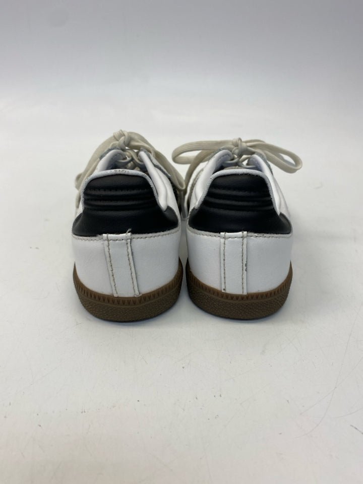 Adidas SIZE 1 White Black Lace-Up Girl&