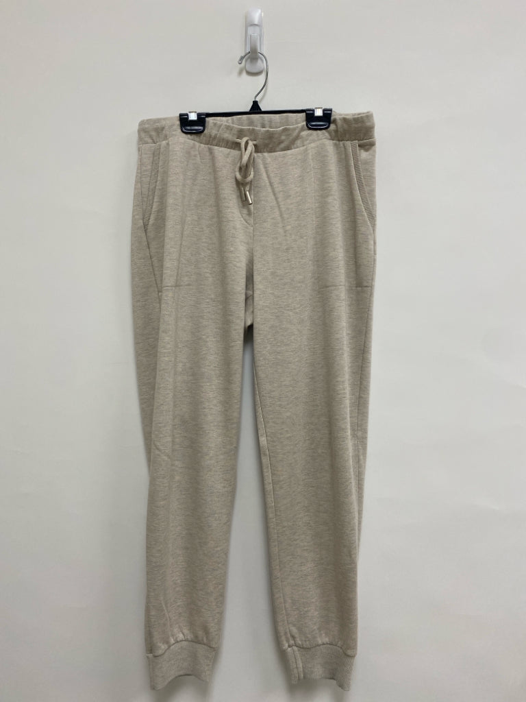 Size L Beige Heather Joggers Ladies Lounge Pants