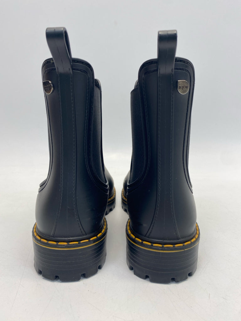 Igor EU Shoe Size 40 Black Rubber Boots