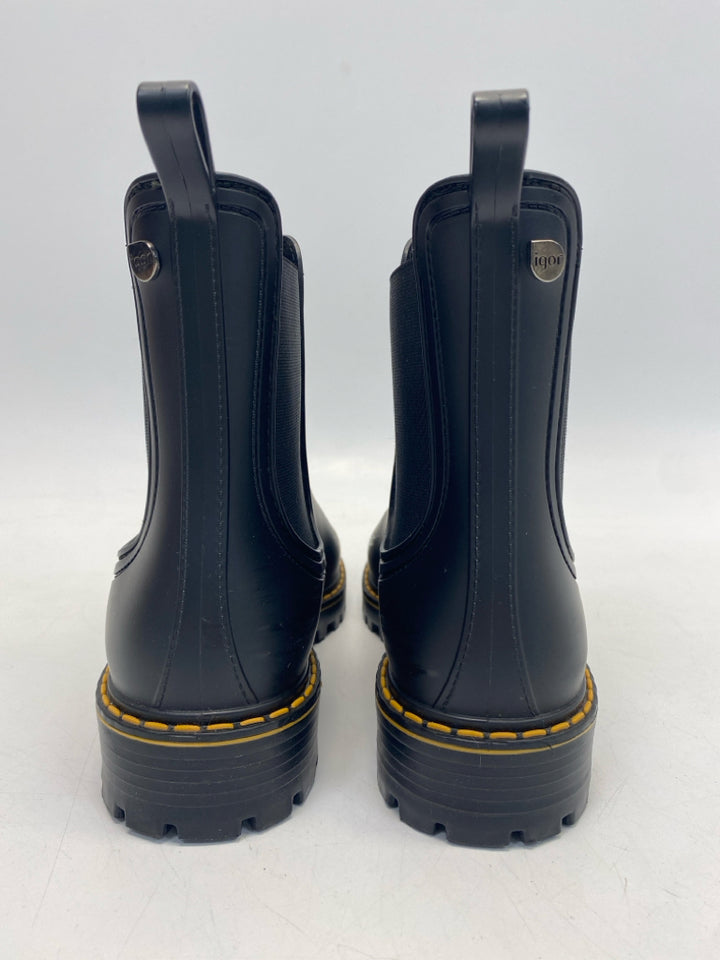 Igor EU Shoe Size 40 Black Rubber Boots
