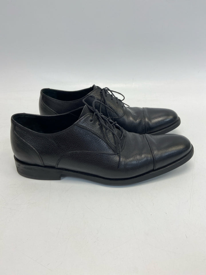 Ferragamo Size 9.5 2E Black Dress Shoe w/Dust Bag