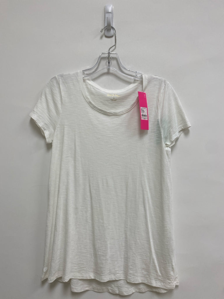 NWT LILLY PULITZER Size S White Ladies Top