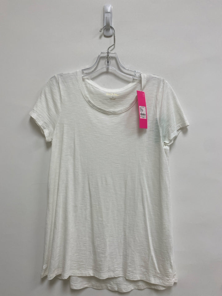 NWT LILLY PULITZER Size S White Ladies Top