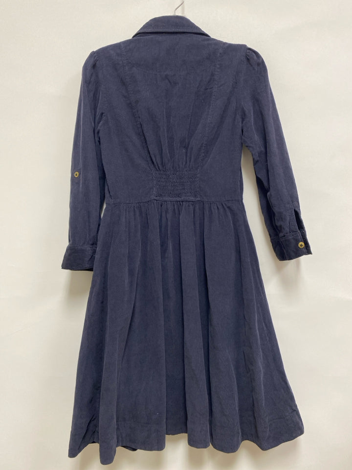 fei Size 4 Dark Navy Corduroy Ladies Dress