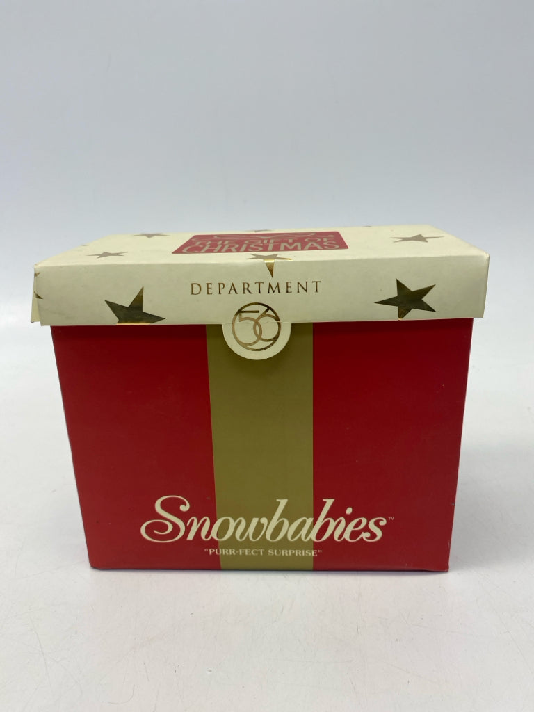 Dept. 56 Cream Snowbabies Christmas
