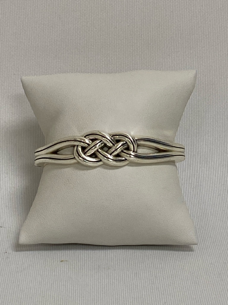 Brighton Silver Color Knot Bracelet