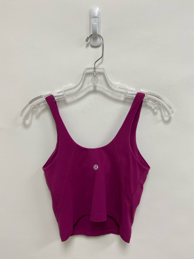 Lululemon Size 6 Purple Athletic  Bra