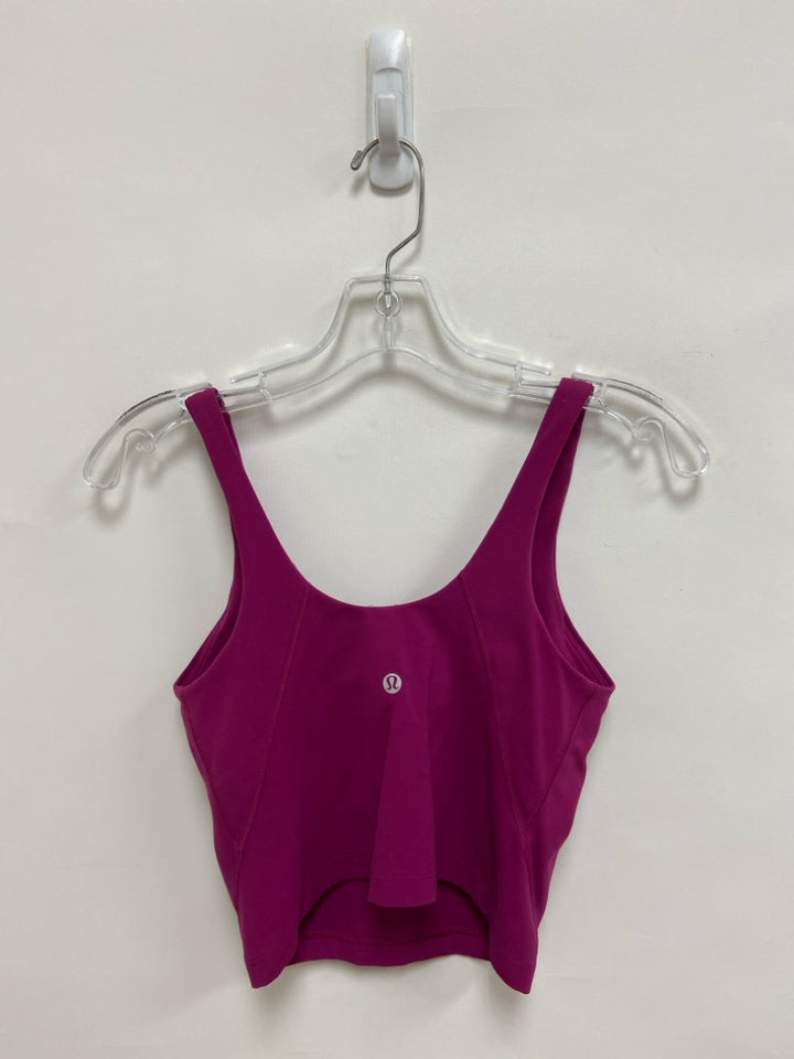 Lululemon Size 6 Purple Athletic  Bra