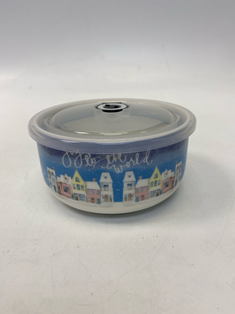 White Blue/Multi Bowl(s)