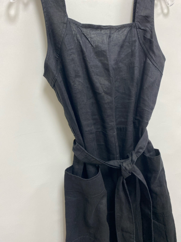 Everlane Size 0 Black Sleeveless Ladies Jumpsuit