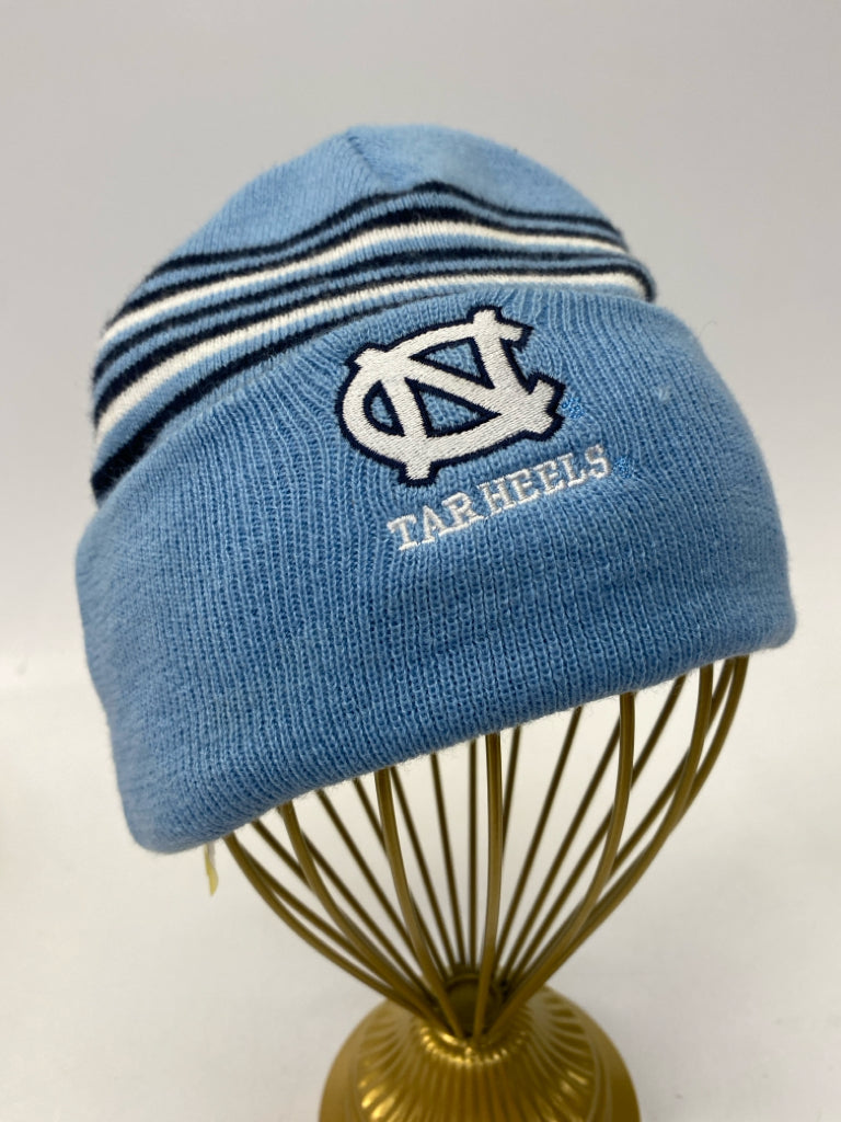 Blue White UNC Winter Hat