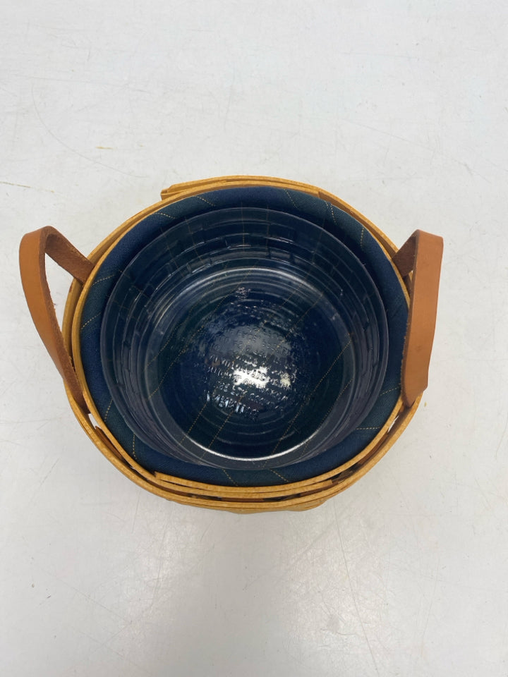 Longaberger Saffron 5" Basket