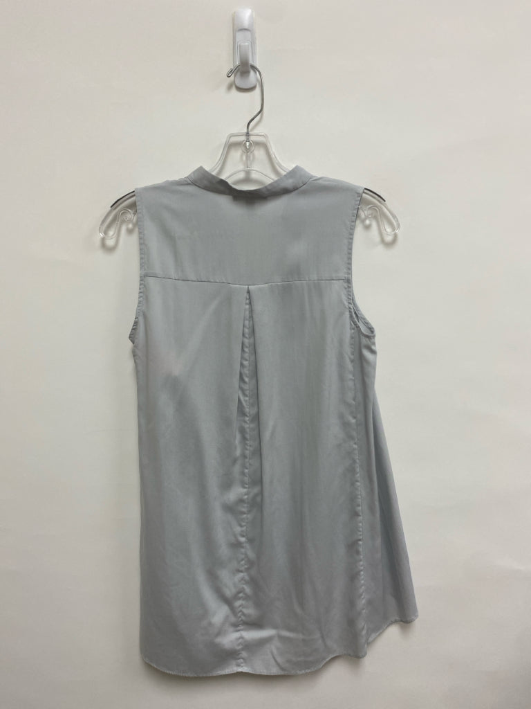 Eileen Fisher Size XXS Pale Gray Sleeveless Ladies Top
