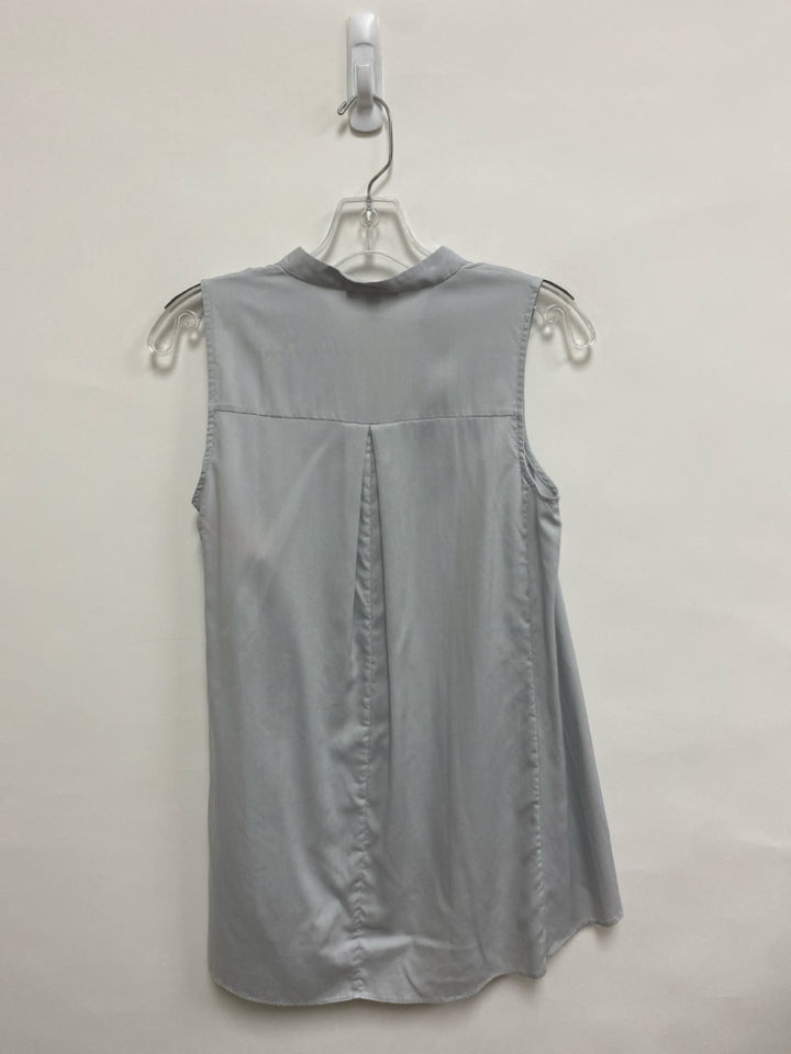 Eileen Fisher Size XXS Pale Gray Sleeveless Ladies Top