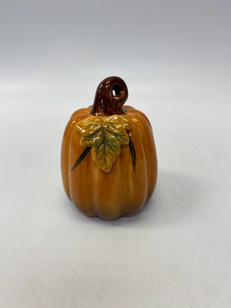 Orange Gold/Green Ceramic Fall