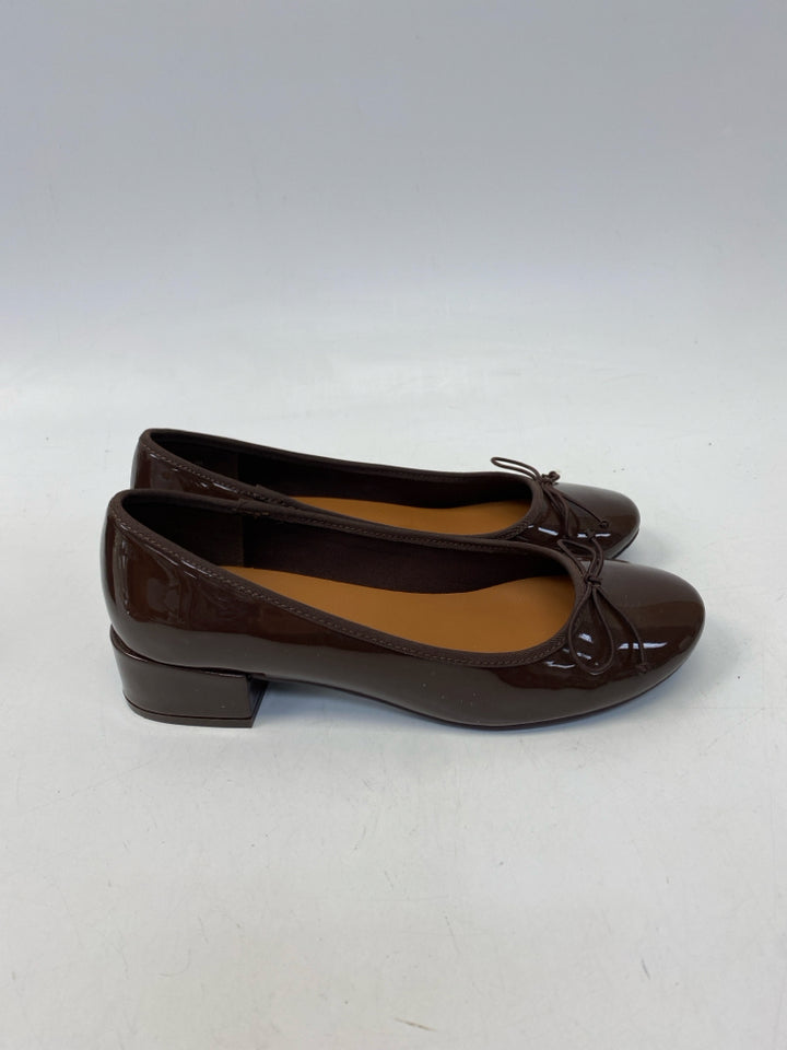 Madden Girl US Shoe Size 7 Brown Patent Heels