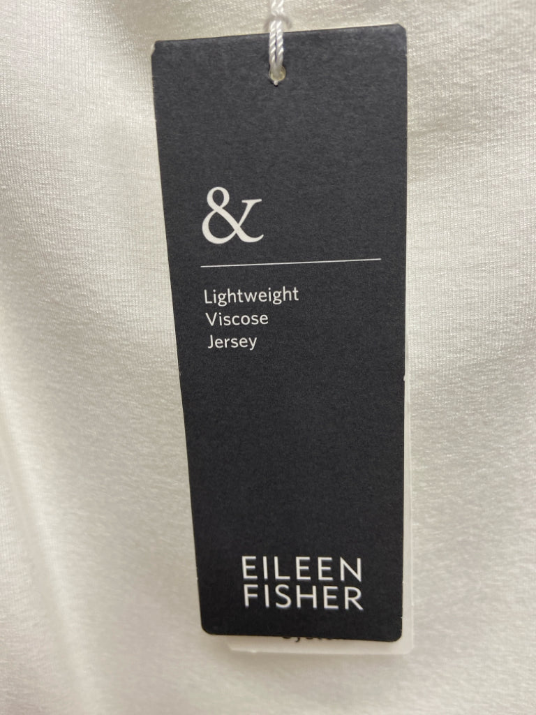 NWT Eileen Fisher Size XL White Sleeveless Ladies Top