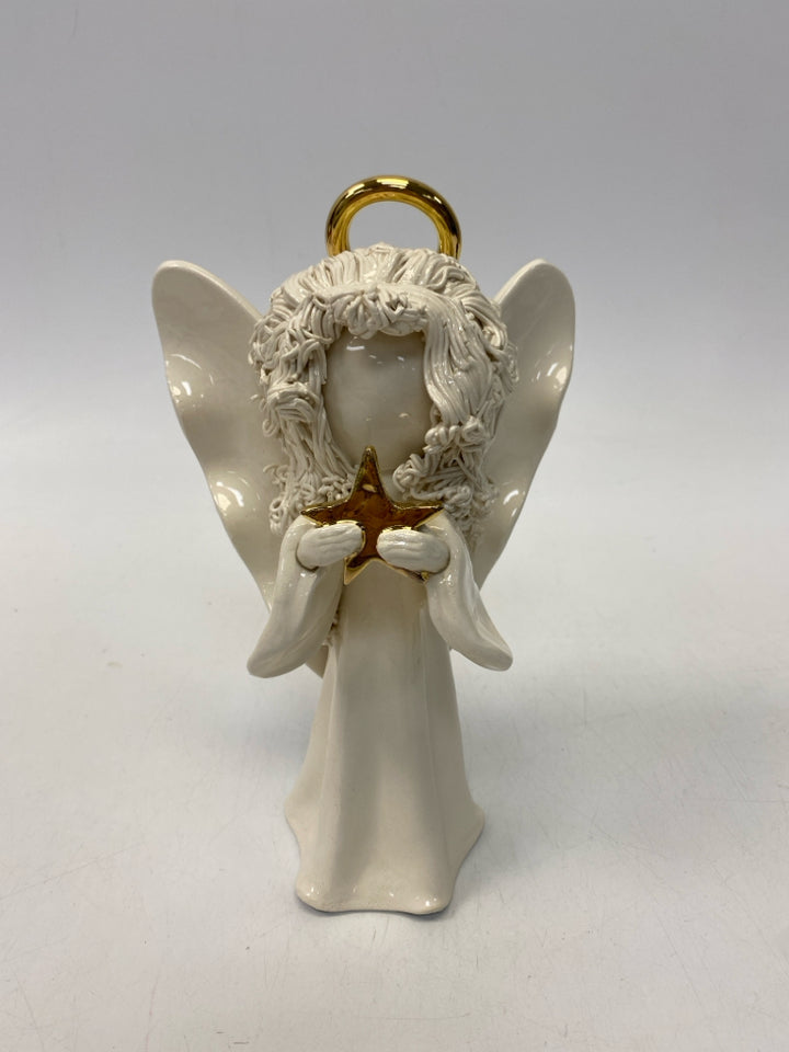 Cream Gold Ceramic Christmas